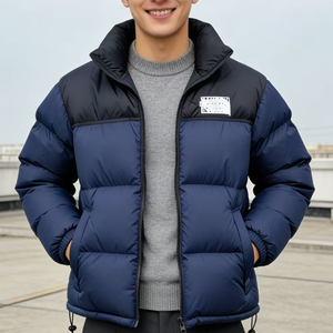 Veste unisexe pour <span class=keywords><strong>femme</strong></span> <span class=keywords><strong>The</strong></span> Jacket For <span class=keywords><strong>North</strong></span> City, épaisse et matelassée, à capuche, avec col intérieur à carreaux, fermeture éclair, <span class=keywords><strong>face</strong></span> lisse, pour l'automne - Product Image 1
