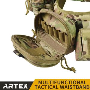 Cinturón Táctico Acolchado Artex Personalizado con Bolsillos Molle, Bolsas para Equipo de Caza, Cinturón de Seguridad para la Cintura, Cinturón de Patrulla - Product Image 4