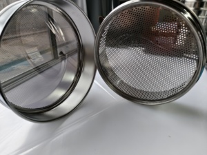 Stainless Steel Perforated Plate Sieves Round Square Hole Lab Sieve for Industrial Particle Sieving - Product Image 5