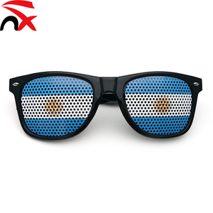 Occhiali da Sole in Plastica con Logo Personalizzato 2026, Decorazioni con Bandiera Nazionale per Tifosi di Calcio e Feste a Tema - Product Image 5