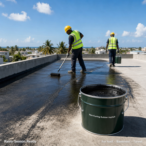 Revestimiento Impermeable de Asfalto de Goma Termofusible, Aplicación por Aspersión, Autocuración, Pintura Impermeable para Túneles y Puentes - Product Image 3
