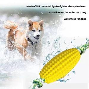 Giocattoli per Animali di Alta Qualità, Giocattolo da Masticare per Cani a Forma di Mais in TPR Ecologico, Prodotti per Animali Domestici, Giocattolo Interattivo per Cuccioli, Accessori per Cani - Product Image 2