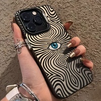 Coque de téléphone à thème moto avec design de dessin animé pour iPhone 16 Pro Max 12, en matériau noir, compatible avec iPhone