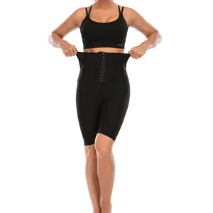 Pantalones de Yoga de cintura alta para mujer, mallas térmicas de compresión para perder peso y sudor - Product Image 1