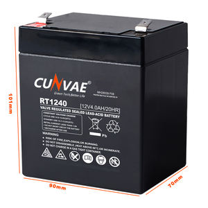 AGM電池<span class=keywords><strong>12V4Ah</strong></span>ディープサイクルUPSインバータ電池12volt4amp密閉型鉛蓄電池 - Product Image 2