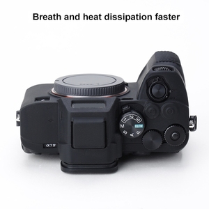 Nouvel arrivage Étui de protection en silicone souple pour <span class=keywords><strong>Sony</strong></span> <span class=keywords><strong>A7</strong></span> IV Accessoires de photographie pour appareil photo Cage de protection - Product Image 6