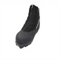 Chaussures de neige classiques en cuir de haute qualité, imperméables, souples, pour sports sur glace, patinage, ski, bottes de ski