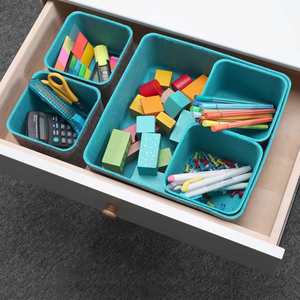 Portable Nordic-Style Felt Cloth Eco-Friendly <b>Folding</b> Multifunctional Save Space Office <b>Storage</b> <b>Box</b> with Customized Logo - Product Image 3