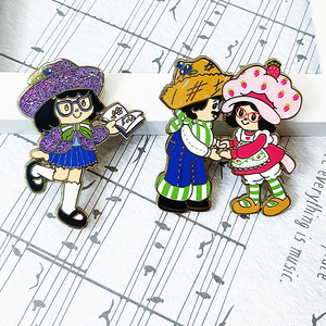 Broches en métal personnalisées de haute qualité, logo d'entreprise, badges souvenirs, mode, décoratives, émail dur et doux, épingles à revers - Product Image 3