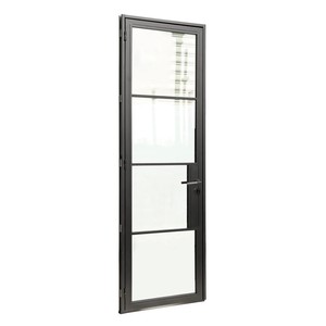 <span class=keywords><strong>Puerta</strong></span> de metal y vidrio Hotian Anhui para <span class=keywords><strong>cocina</strong></span> francesa, <span class=keywords><strong>ventana</strong></span> abatible de hierro forjado <span class=keywords><strong>con</strong></span> rejilla acabada - Product Image 2