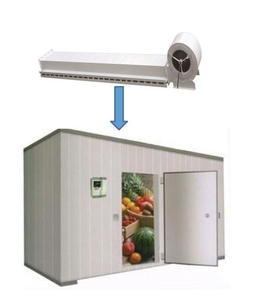 <span class=keywords><strong>Rideau</strong></span> d'air Porte d'entreposage frigorifique <span class=keywords><strong>Rideau</strong></span> d'air industriel commercial spécial à grand volume d'air - Product Image 2