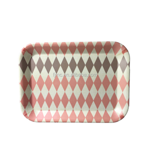 Thanh lịch lớn 6 ngăn chia trắng melamine phục vụ khay cho nhà hàng gia đình và bệnh viện tùy chọn thân thiện với ngân sách - Product Image 5