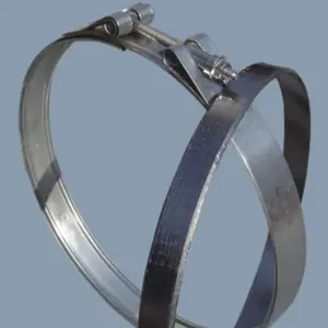 DPF Stainless Steel V type, U type Post-Processing special Clamp with aluminum flange kit