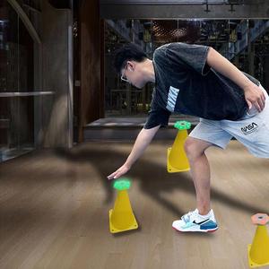 Lampe d'entraînement réactive multicolore <span class=keywords><strong>4</strong></span> lumières <span class=keywords><strong>PRO</strong></span>+App intelligente améliorée, <span class=keywords><strong>batterie</strong></span> 30h, portée 30m, silicone, pour entraînement sportif et de vitesse - Product Image 4