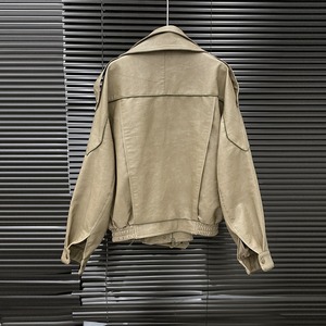 Giacca Unisex di Alta Qualità, Design Aviatore Tedesco, Colletto Alto, Casual Primaverile con Chiusura a Zip, Modello M <span class=keywords><strong>Wolf</strong></span> - Product Image 1