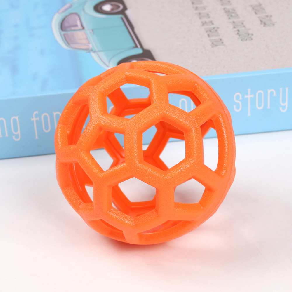 Pelota vacía naranja de 9 cm, 48 g.