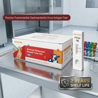 Kit de Prueba Rápida PTGV-Ag de Alta Sensibilidad, Identificación Eficiente de Patógenos Porcinos, Suite de Diagnóstico de Gastroenteritis Transmisible por Cerdos