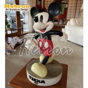 Escultura de <span class=keywords><strong>Mickey</strong></span> <span class=keywords><strong>y</strong></span> <span class=keywords><strong>Minnie</strong></span> <span class=keywords><strong>Mouse</strong></span> de Tamaño Real en Fibra de Vidrio <span class=keywords><strong>y</strong></span> Resina 3D, Hecha a Mano <span class=keywords><strong>y</strong></span> Pintada a Mano, para el Año Nuevo Chino <span class=keywords><strong>y</strong></span> Halloween - Product Image 5