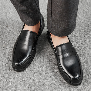 Chaussures <span class=keywords><strong>de</strong></span> Chef Formelles 2025 pour Hommes – Mocassins Respirants <span class=keywords><strong>de</strong></span> <span class=keywords><strong>Cuisine</strong></span>, Nouveau Design, Grandes Tailles, Chaussures Habillées Décontractées en Cuir pour Hommes - Product Image 5