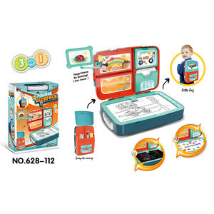 Mochila 3 en 1 con Juguetes Educativos Preescolares, Mochila de Dibujo, Pizarra Magnética de Pintura, Juego de Dibujo para Niños y Niñas - Product Image 2