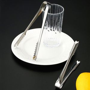 Wholesale Hotel Bar Stainless Steel Ice <b>Clip</b> Cheap Buffet Barbecue Steak Bread <b>Clip</b> Sugar <b>Clip</b> for Home Restaurant - Product Image 3