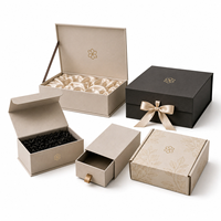 Boîte de rangement cosmétique imprimée avec compartiments pour produits de soin, trousses de maquillage, emballages de beauté, présentoirs de vente au détail et coffrets cadeaux