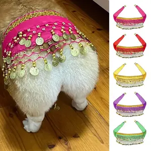 Falda de baile para perros, toalla decorativa para la cadera, ropa para mascotas, cinturón de baile, faldas de baile, ropa para cosplay de animales. - Product Image 1