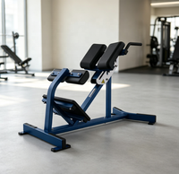 Banc de musculation multifonctionnel en acier réglable en hauteur, robuste et durable, chaise romaine pour super étirements