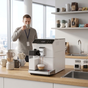 <span class=keywords><strong>Cafetera</strong></span> Automática Portátil y Compacta para el Hogar con Tanque de Leche, Múltiples Opciones de Color Personalizadas para la <span class=keywords><strong>Cocina</strong></span> del Hogar - Product Image 2