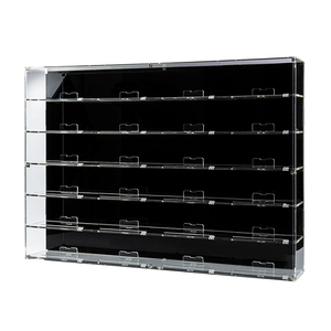 Vitrine murale en acrylique anti-poussière transparente pour modèles de voitures, boîte de présentation pour collectionneurs de figurines <span class=keywords><strong>LEGO</strong></span> Speed Champions - Product Image 4