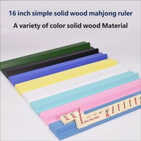 Support de rangement pliable et portable pour tuiles de Mahjong ondulées de qualité supérieure avec fente et bâton de déplacement, idéal pour le tri des tuiles et les jeux de voyage