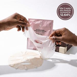 Paquete de 4 Mascarillas Faciales de Hidrocolágeno para el Cuidado de los Poros, para Todo Tipo de Piel - Product Image 1