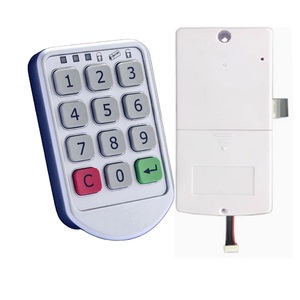 4 ~ 10 digit 4 buah baterai AAA umum kode <span class=keywords><strong>Pin</strong></span> Sauna kunci loker kata sandi kunci nomor loker Gym elektronik kunci gembok kode - Product Image 1