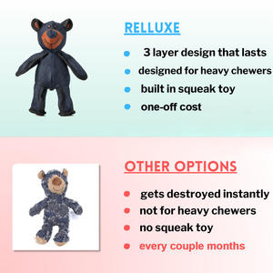 Juguete de Peluche Suave para Perros con Sonido, Tela Oxford Resistente a Mordidas, Relleno de Algodón PP, Diseño de Oso, OEM ODM - Product Image 2