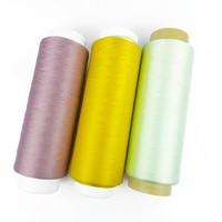 Hilo texturizado dibujado de poliéster 100 Z/S Twist 150144 DTY hilo para tejer alfombras de tela