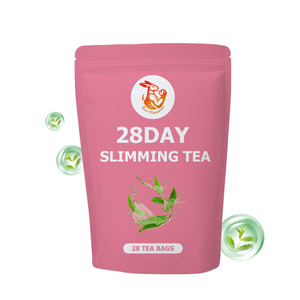 OEM Private Label 28 Day Slimming Tea for Healthy <b>Metabolism</b> Help Reduce Cravings with Hawthorn and Lotus Leaf Herbal Supplement - Product Image 1