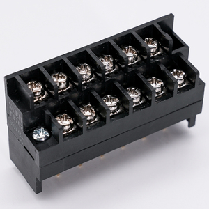 SCED, venta al por mayor, bloque de terminales de barrera de 7,62mm, 6 polos, bloque de terminales de tornillo M3 de acero estándar CUL VDE - Product Image 3