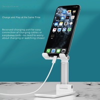 Support de téléphone portable universel pliable et réglable avec réglage de la hauteur et de l'angle, support portable pour tablette