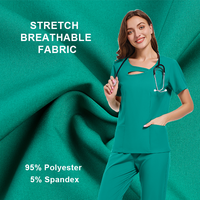 Uniformes chirurgicaux femme gommage ensemble infirmière médicale Salon de beauté vêtements de travail gommages cliniques haut + pantalon Spa médecin tunique d'infirmière costume