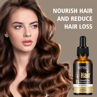 MOOYAM minyak rambut organik alami pria wanita, 30ml menutrisi pertumbuhan rambut non-ketombe melembabkan untuk perbaikan kuning
