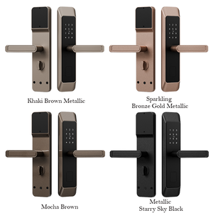Serrure intelligente en alliage d'aluminium de haute qualité carte RFID Induction magnétique connectivité WiFi carte de stockage en nuage glisser serrure en <span class=keywords><strong>bois</strong></span>/acier - Product Image 4