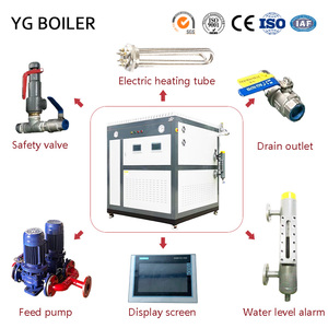 Caldera <span class=keywords><strong>de</strong></span> <span class=keywords><strong>Vapor</strong></span> Vertical YG Serie LDR <span class=keywords><strong>de</strong></span> Tamaño Pequeño, Ahorra Espacio, Totalmente Automática, 12kW 24kW, Bajo Ruido, con Función <span class=keywords><strong>de</strong></span> Arranque con una Sola Tecla - Product Image 6