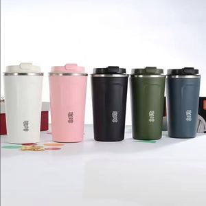 แก้วกาแฟสแตนเลสดีไซน์คลาสสิก มีหลายสีให้เลือก สำหรับเครื่องดื่มร้อนและเย็น เหมาะสำหรับเป็นของขวัญทางธุรกิจ แก้วแบบ OEM - Product Image 2