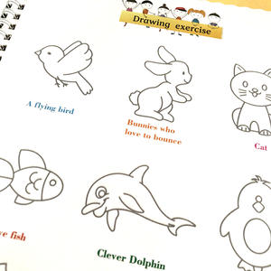 1 ensemble <span class=keywords><strong>de</strong></span> cahiers d'apprentissage <span class=keywords><strong>de</strong></span> l'anglais pour enfants <span class=keywords><strong>de</strong></span> 3 ans et plus, <span class=keywords><strong>grand</strong></span> format, pratique magique, A4 - Product Image 5