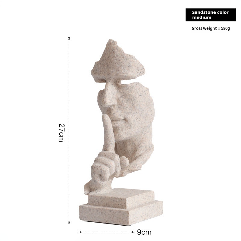 Silence is golden-medium (sandstone)