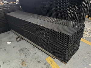 Relleno de PVC corrugado de onda cruzada de 300/610 mm de ancho, Relleno de PVC de onda oblicua de contracorriente para torres de enfriamiento - Product Image 6