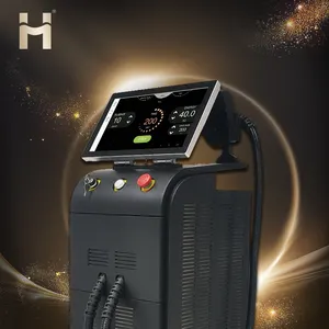 Диодный лазер с тройным 3-х длиной волны, диодный лазер, ледяная платина, удаление волос 808 нм, депиляция, титановая машина