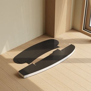 Comptoir <span class=keywords><strong>de</strong></span> réception moderne pliable en papier kraft nid d'abeille avec plateau en acrylique, écologique et portable, pour bureau et commerce - Product Image 6