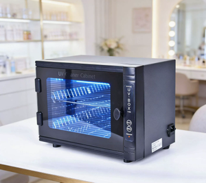 Z Portable Plastic Nail Disinfection Cabinet High-Temperature <b>LED</b> Display Sterilizer for Manicure Tools for Beauty Salons - Product Image 6