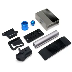 OEM cnc machining services anodized aluminum alloy cnc turning/ lathe parts custom aluminum parts cnc milling parts